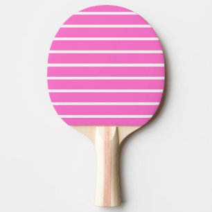 Rosa Streifendesign  Tischtennis Schläger