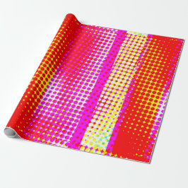 rosa Streifenmuster Geschenkpapier