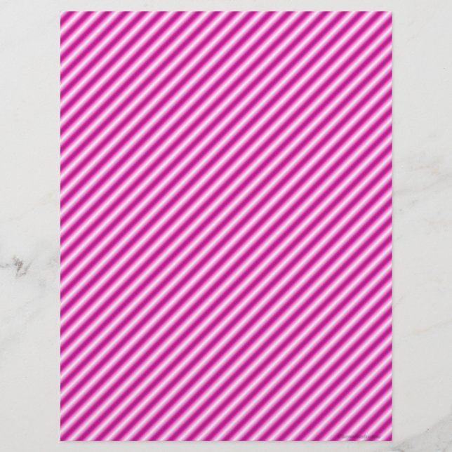 Rosa Strickpapier (Vorderseite)