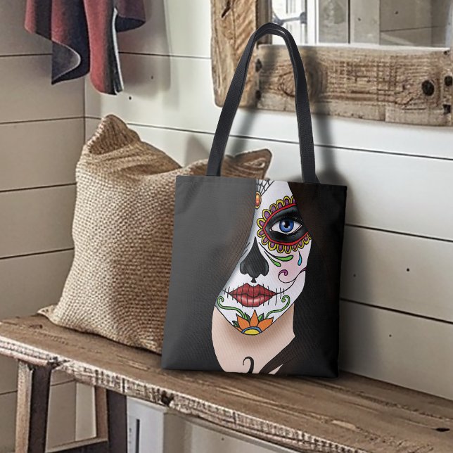 Rosa Sugar Skull Portrait (Von Creator hochgeladen)