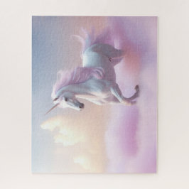 Rosa Sweet Niedlich Rainbow Unicorn farbig Puzzle