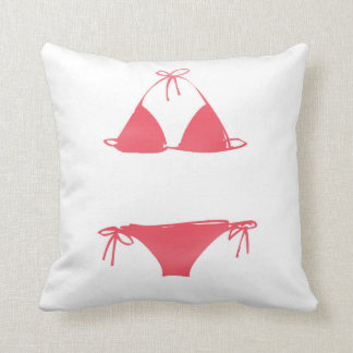 Rosa Swim-Anzug Kissen