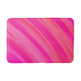 Rosa Swirl Abstrakt Badematte