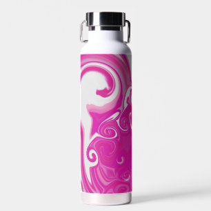 Rosa Swirl Trinkflasche