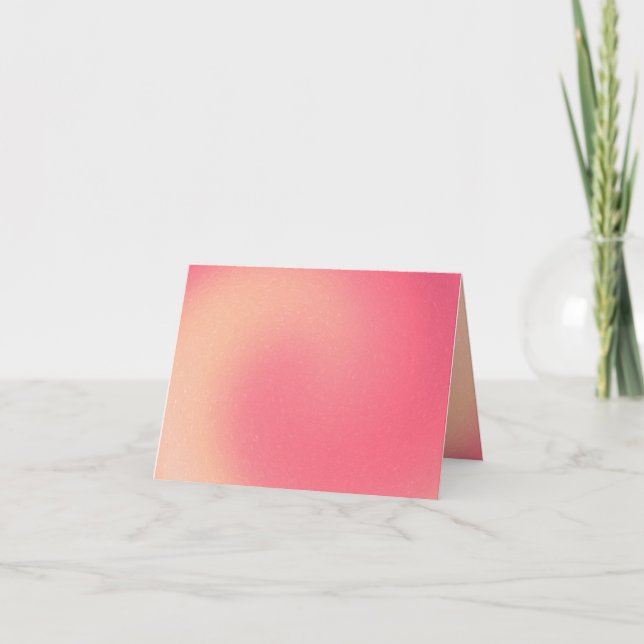 Rosa Swirt-Karte Karte (Vorderseite)