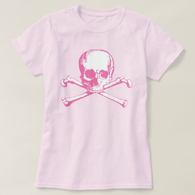 Rosa T - Shirt (Design vorne)