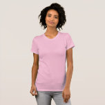 Rosa T - Shirt für Frauen / Anpassen<br><div class="desc">T - Shirt für Frauen: Erstellen Sie Ihren eigenen, benutzerdefinierten T - Shirt mit Text. Leichte Einstellungen (Design bearbeiten) durch das Hinzufügen von mehr Text, Hintergrundfarben oder mehr Bildern.</div>