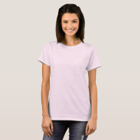 Rosa T - Shirt für Frauen / Anpassen