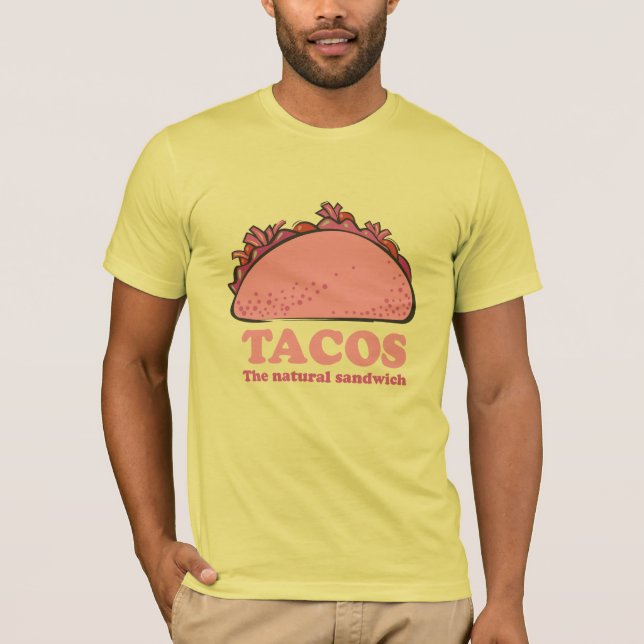 ROSA TACOS T-Shirt (Vorderseite)
