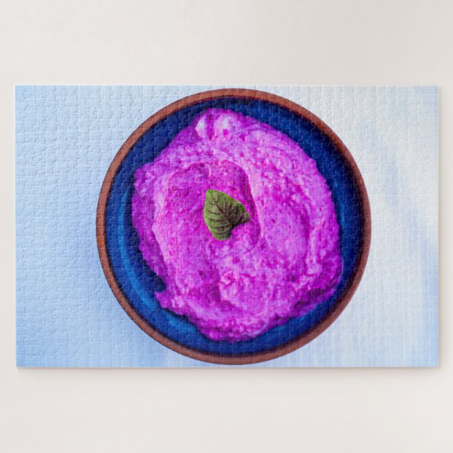 Rosa Tafel Puzzle (Horizontal)