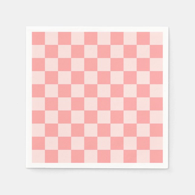 rosa Tafel Serviette (Vorderseite)