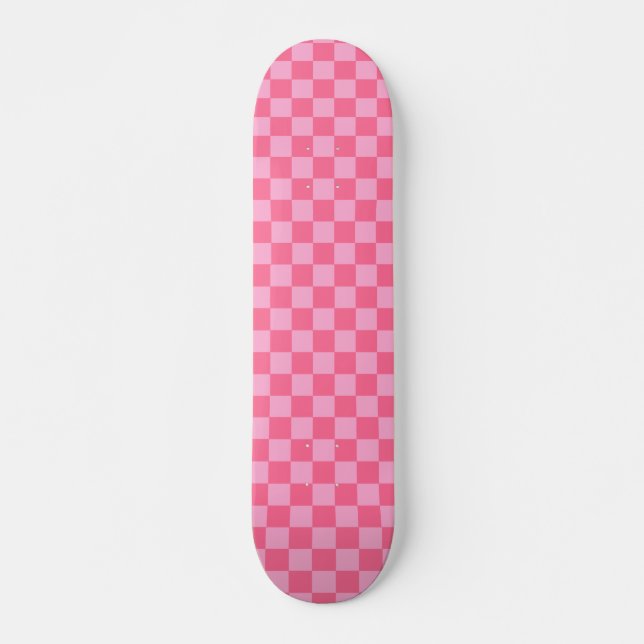 rosa Tafel Skateboard (Vorne)