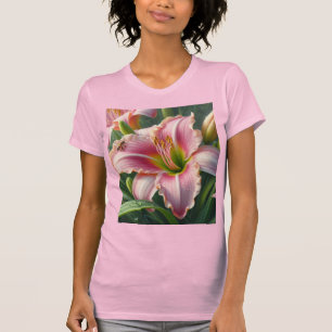 Rosa Taglilie T-Shirt