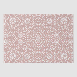 Rosa Talavera Fliese Spanischer Stil Fiesta Seidenpapier