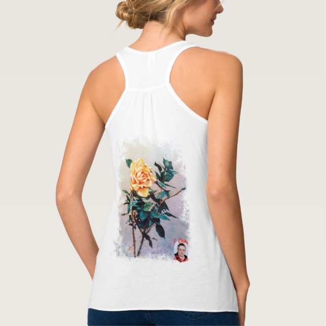 Rosa Tank Top (Rückseite)