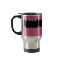 Rosa TANTE Tasse Name-Monogramm