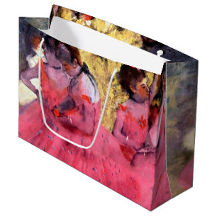 Rosa Tänzer, Edgar Degas große Geschenktasche Geschenktüte