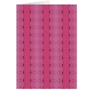 Rosa Tapetenmuster, leere Karte