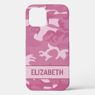 Rosa Tarnmonogramm Case-Mate iPhone Hülle