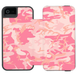Rosa Tarnmuster, Militär, Armee Incipio Watson™ iPhone 5 Geldbörsen Hülle