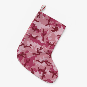 Rosa Tarnung Kleiner Weihnachtsstrumpf
