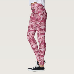 Rosa Tarnung Leggings