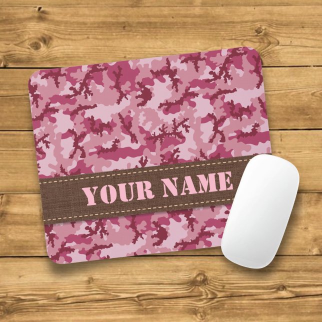 Rosa Tarnung Mousepad (Von Creator hochgeladen)