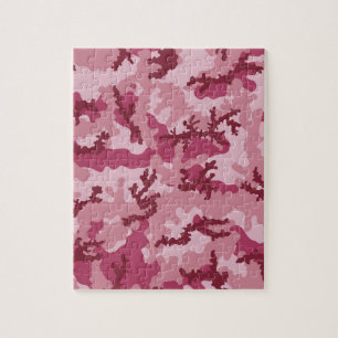 Rosa Tarnung Puzzle