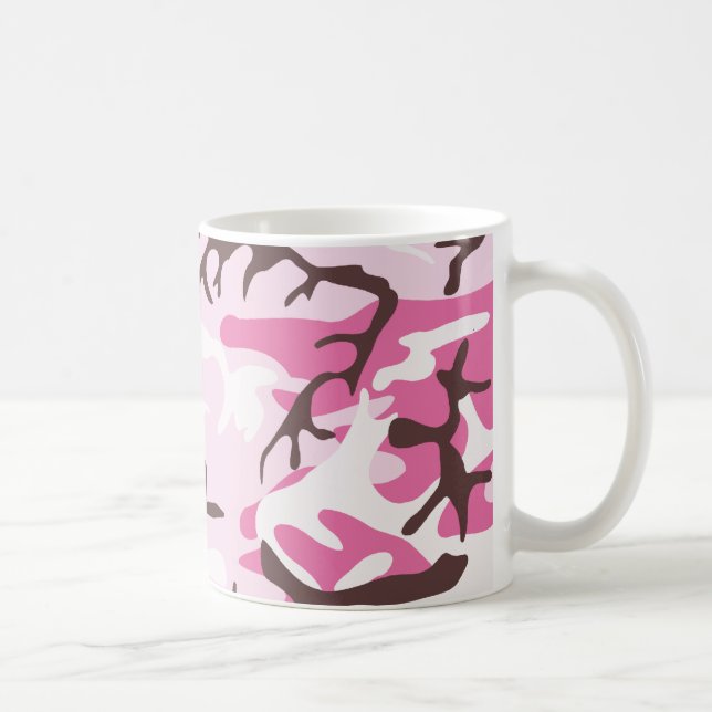 Rosa Tarnungs-Tasse Kaffeetasse (Rechts)