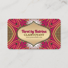 Rosa Tarot Reader Visitenkarte