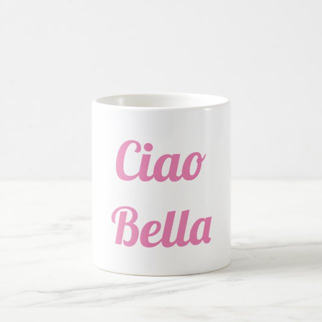 Rosa Tasse Ciao Bella (Mittel)