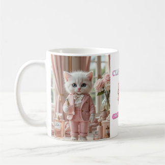 Rosa Tasse - Glam Meow Lola