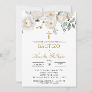 Rosa-Taufe Einladung