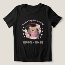 Rosa Teddybär-Mama-in-spe 