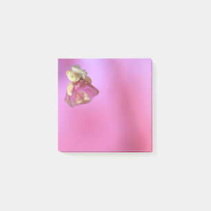 Rosa Teddybär Party Post-it Klebezettel