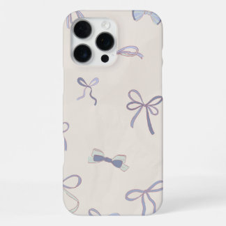 Rosa Telefon-Hülle mit Schleife – Süßes und elegan iPhone 16 Pro Max Hülle