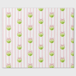 Rosa Tennisball im Prepper-Stil Geschenkpapier