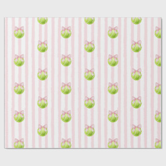 Rosa Tennisball im Prepper-Stil Geschenkpapier