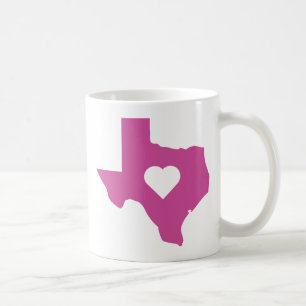 Rosa Texas Kaffeetasse