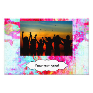 Rosa Textur Fotodruck