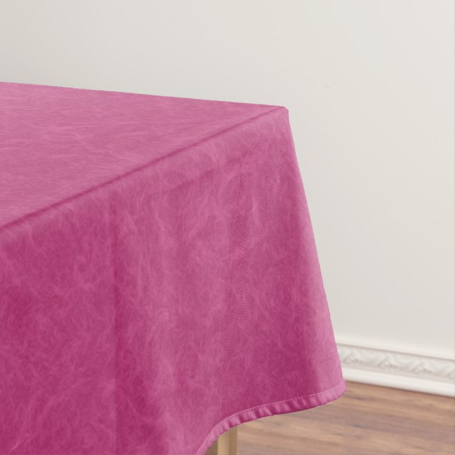 Rosa texturierte Oberfläche mit wirbelndem Muster Tischdecke (Beispiel)