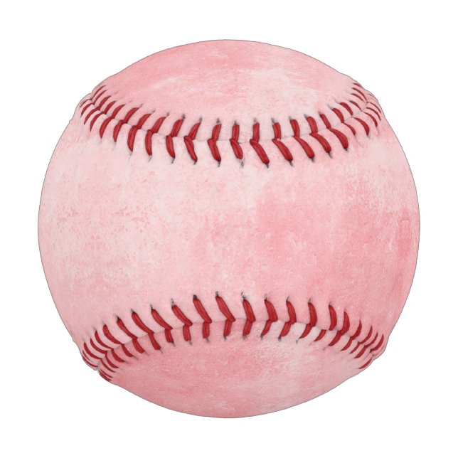 rosa Texturmuster Baseball (Vorderseite)