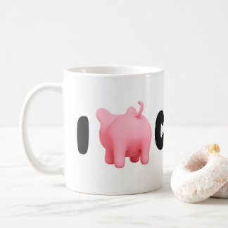 Rosa the Pig I Rosa Coffee Mug Tasse