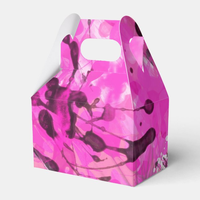 Rosa Tinte Geschenkschachtel (Vorderseite)