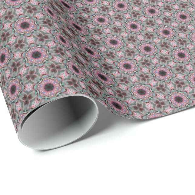 Rosa Ton-Muster-Packpapier Geschenkpapier (Rolleneckpunkt)