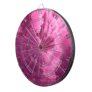 Rosa Töne Infrarot-Wolke Dartscheibe