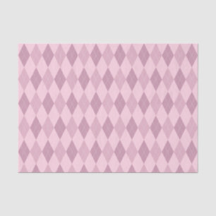 Rosa tont Rauten-Muster-Seidenpapier Seidenpapier