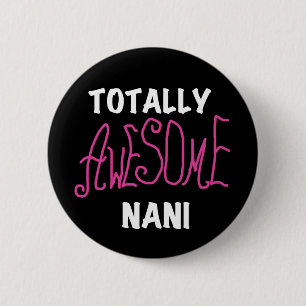 Rosa total fantastische Nani T - Shirts und Button