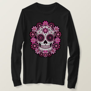 Rosa Totenkopf T-Shirt