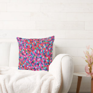 Rosa Traum Abstrakt drucken Kissen